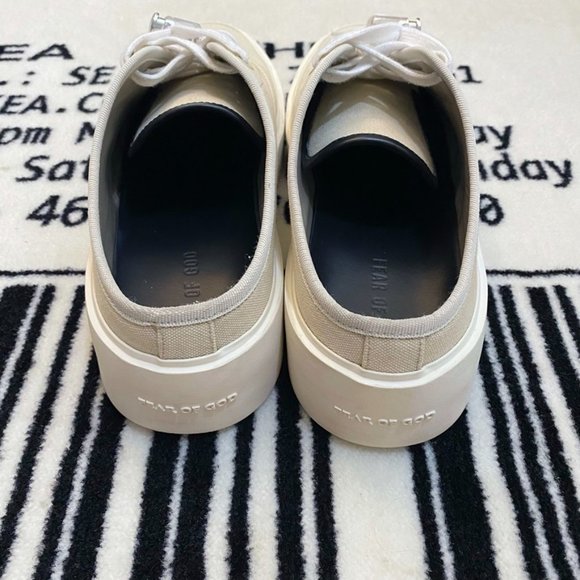 Fear Of God Backless Slip On Shoes Loafers - SAND main image 6